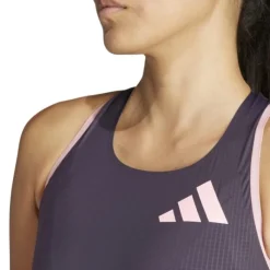 adidas ADIZERO PROMO RUNNING CROP TOP