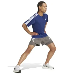 adidas Own The Run 3-Stripe 2in1 Shorts