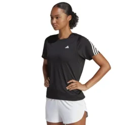 adidas Run Icons 3-Stripes Short Sleeve Tee