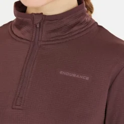 Endurance Vironic Waffle Melange Midlayer