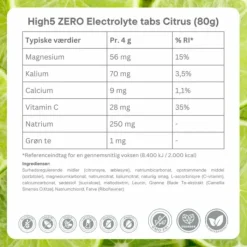 High5 Zero Citrus - Box 8x20 Tabs