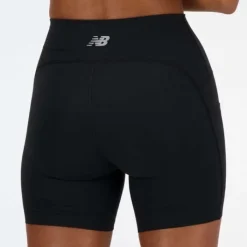 New Balance Athletics 6 Inch Fitted High Rise Pkt Short