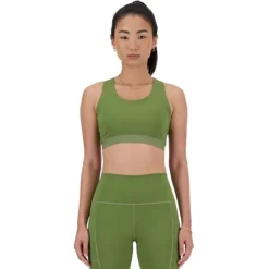 New Balance NB Sleek Medium Support Pocket Sports Bra