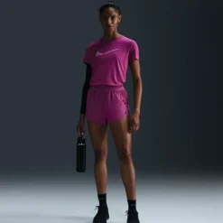 Nike Dri-FIT One Swoosh Heathered Short Sleeve Tee