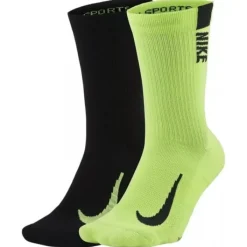 Nike Multiplier Crew 2-Pack Socks