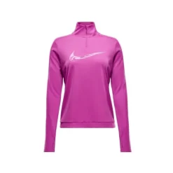 Nike Swoosh Heathered Half Zip Midlayer