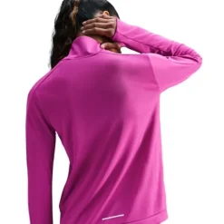 Nike Swoosh Heathered Half Zip Midlayer