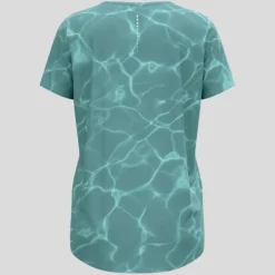 Odlo Zeroweight Chill-Tec Print T-Shirt Crew Neck