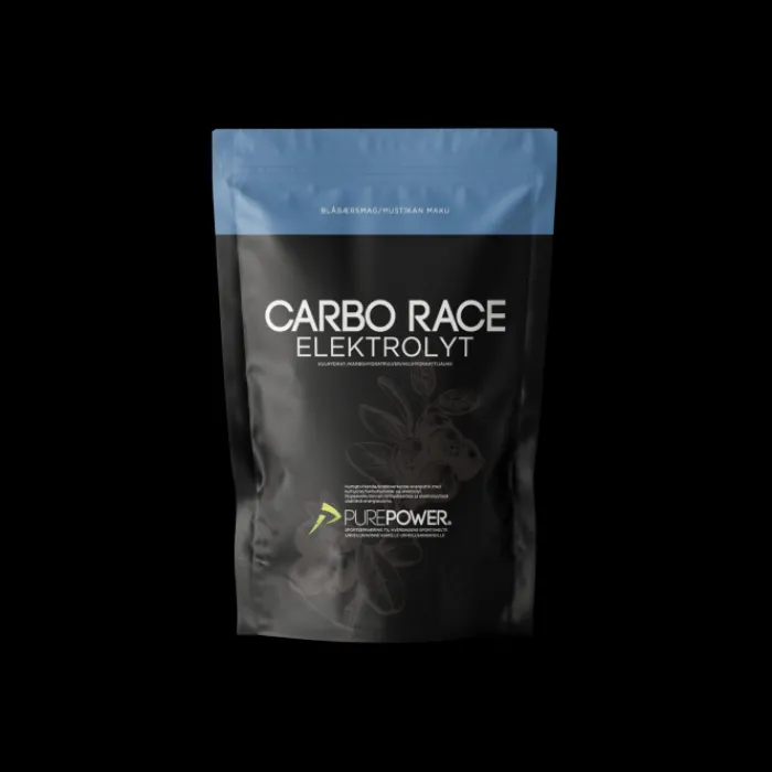 PurePower Carbo Race Electrolyte 1 kg. Blueberry