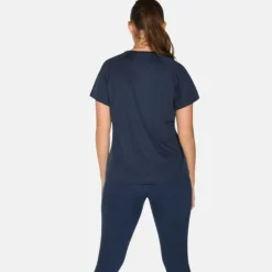 Zebdia Chest Print Sports SS Tee